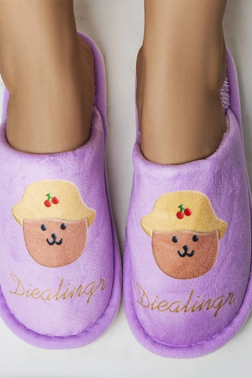 Zapatillas suaves moradas Diealings 2
