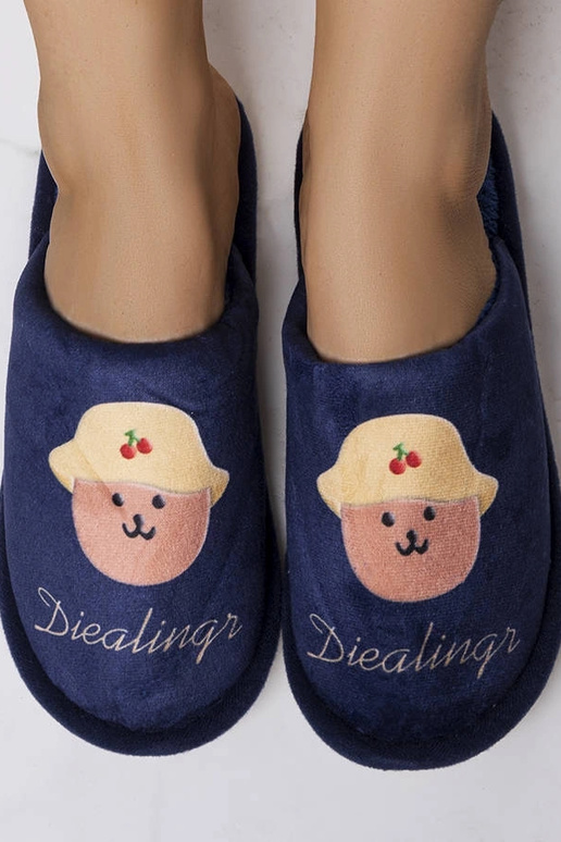 Zapatillas suaves azul marino Diealings