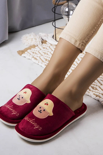 Zapatillas rojas suaves Diealings