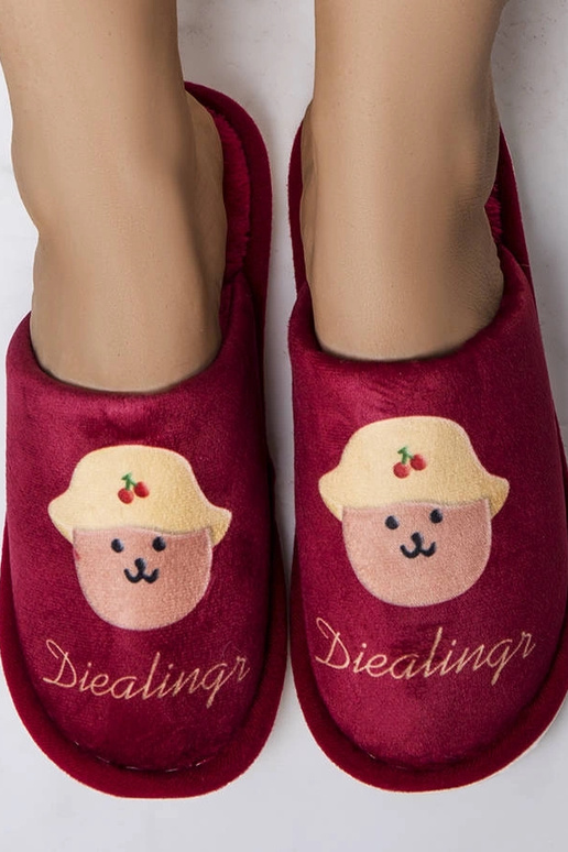 Zapatillas rojas suaves Diealings