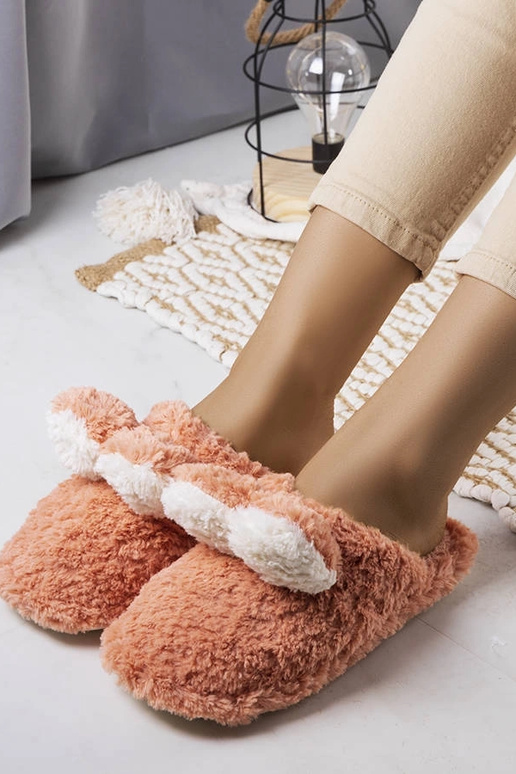 Zapatillas suaves de conejo de color...