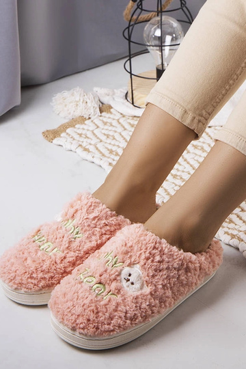 Pantuflas rosas suaves ¿Por qué Bear? 2