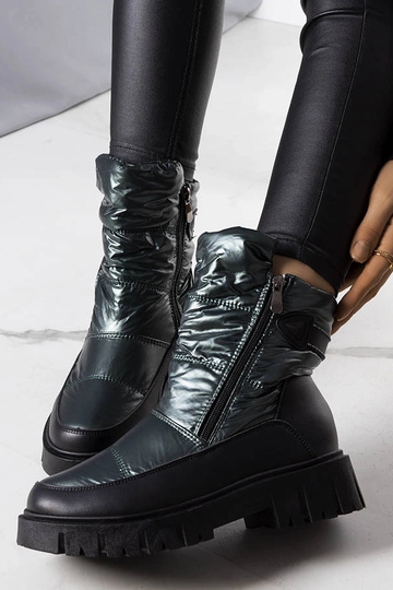 Botas de invierno verdes... 2