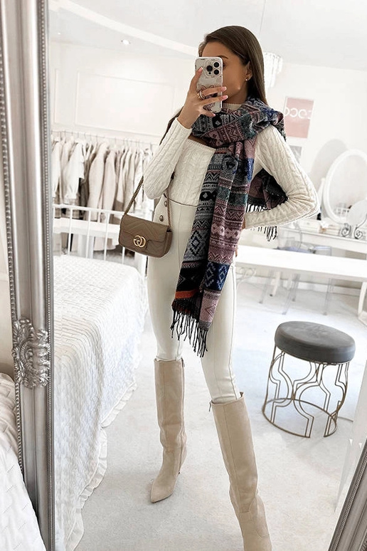 Bufanda naranja de Kobe Bufanda naranja de Kobe