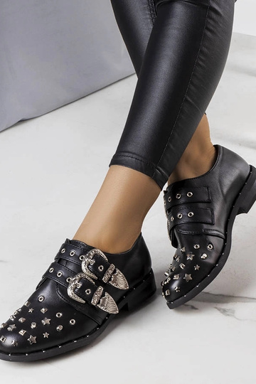 Botas negras de media caña... 2