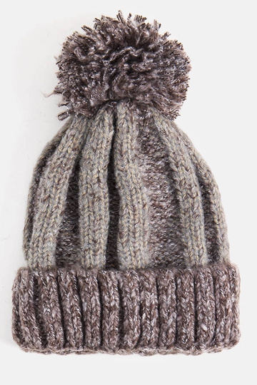 Gorro con pompón Cormil marrón