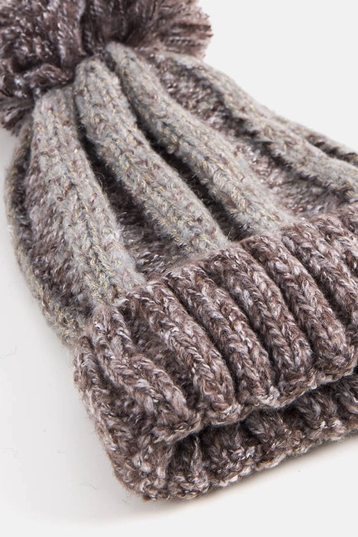 Gorro con pompón Cormil marrón