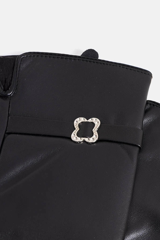 Guantes negros aislantes con hebilla...