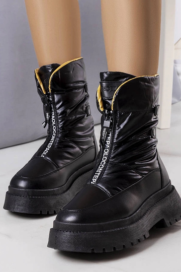 Botas de invierno negras...