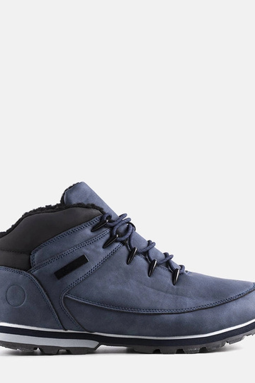 Botas de senderismo azul...