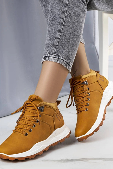 Botas de senderismo para mujer Adleri con aislamiento marrón 2