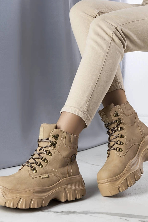 Botas de senderismo color arena, „Big...