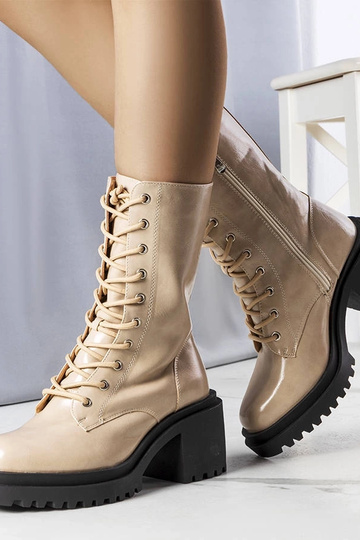 Botines de invierno color...