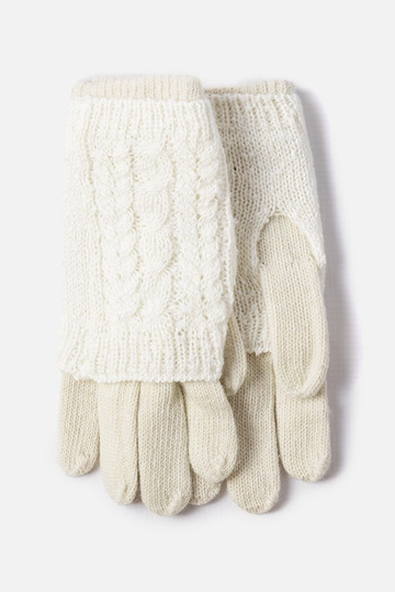 Guantes Dakota Mittens blancos