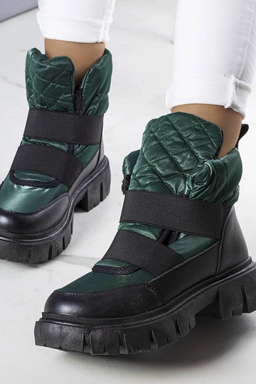 Botas de invierno verdes de... 2