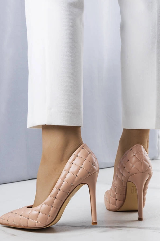 Tacones Dayton acolchados en color rosa