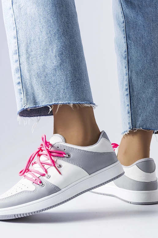 Zapatillas retro blancas Shari