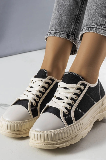 Zapatillas de plataforma negras Nichole 2