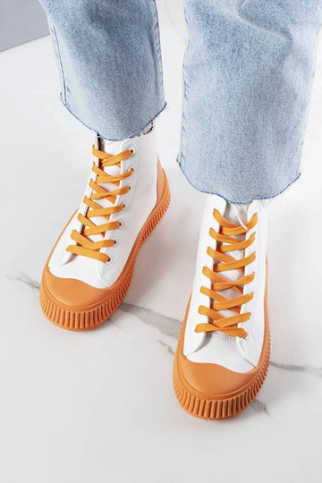 Zapatillas de plataforma naranjas Terri 2
