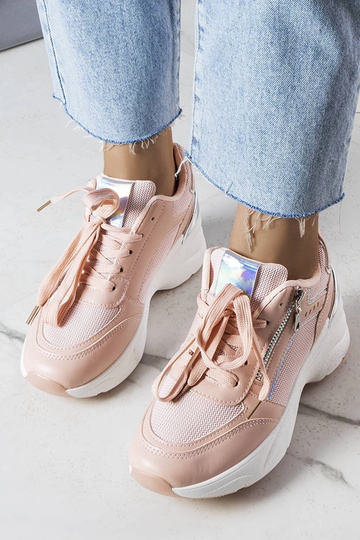 Zapatillas de cuña rosas de Stacey