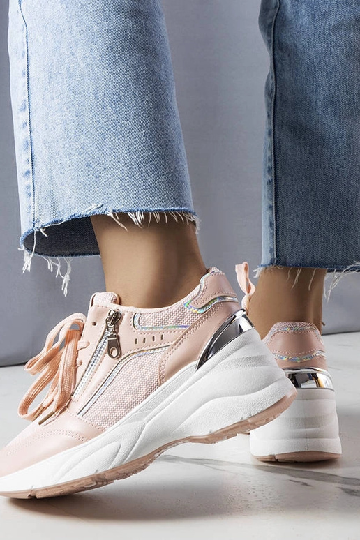 Zapatillas de cuña rosas de Stacey