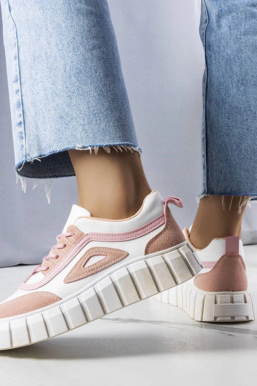 Zapatillas rosas con plataforma, "Robyn"