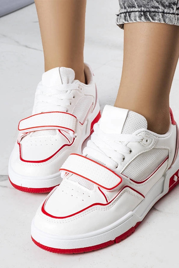 Zapatillas rojas de mujer Ollie 2