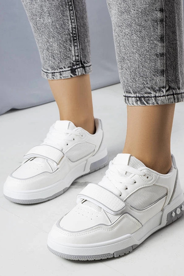 Zapatillas deportivas grises Ollie para mujer