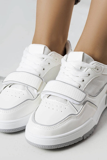 Zapatillas deportivas grises Ollie para mujer 2