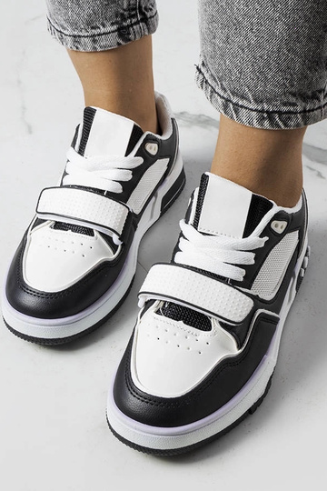 Zapatillas negras Ollie para mujer 2