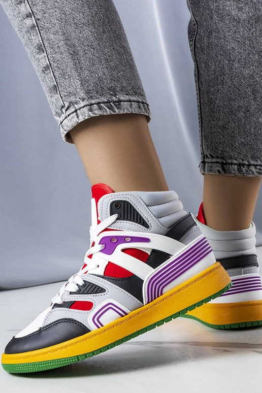 Zapatillas altas Marjorie negras