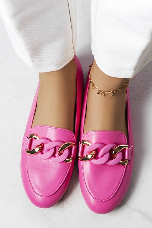 Mocasines Mamie Pink Chain
