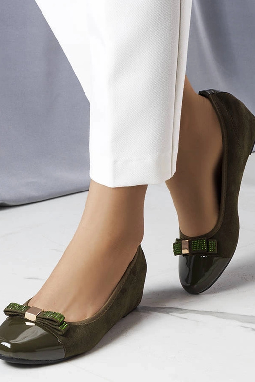 Bailarinas de cuña cubiertas Cailot... Bailarinas de cuña cubiertas Cailot...