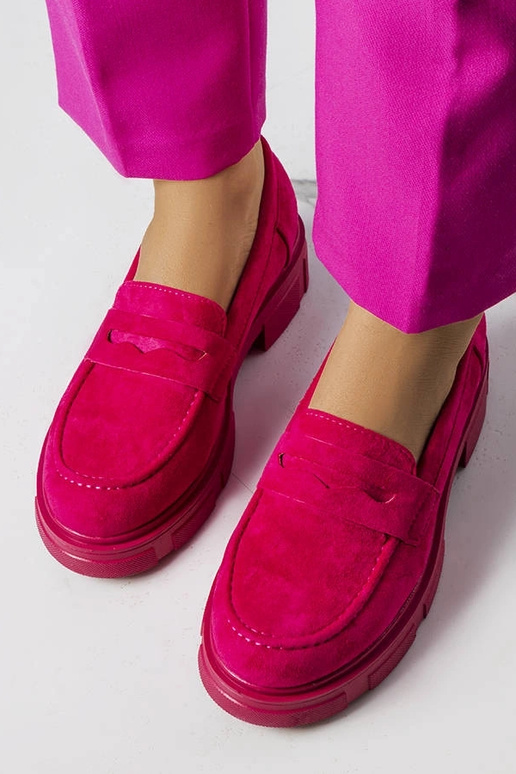 Zapatos rosas de ante sintético Alacoque