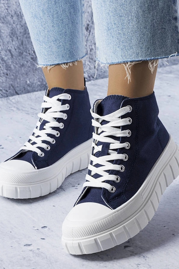 Zapatillas altas Couet azul marino