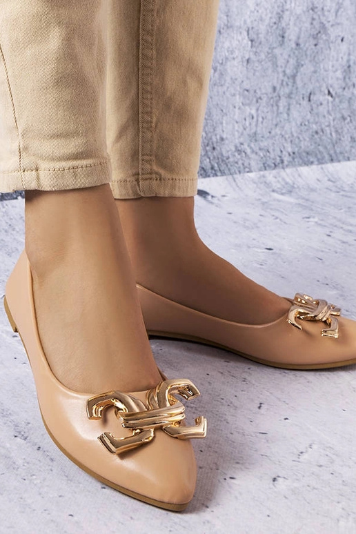 Zapatos color arena oscuro con...