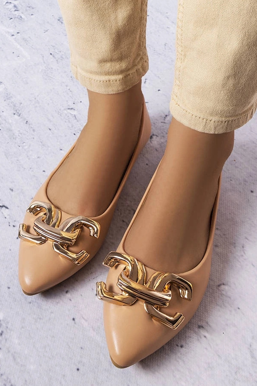 Zapatos color arena oscuro con...