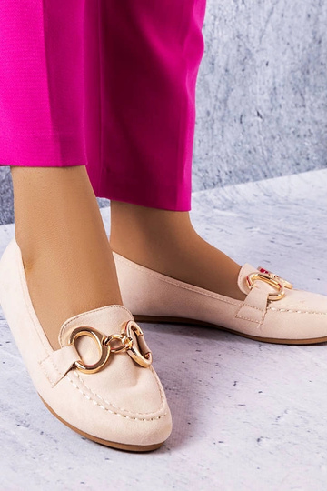 Mocasines clásicos beige Pitre