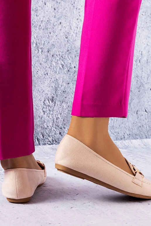 Mocasines clásicos beige Pitre