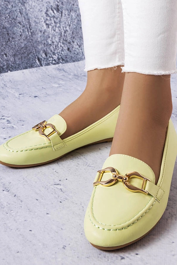 Mocasines verdes con...