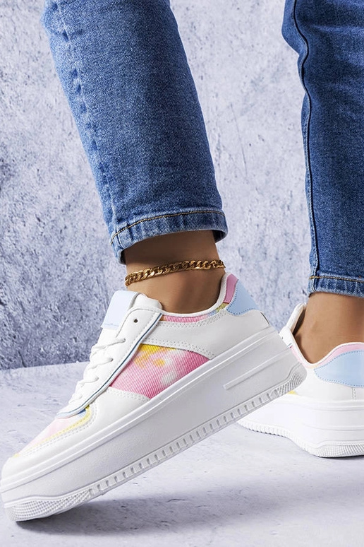 Zapatos de plataforma Heloise blancos...