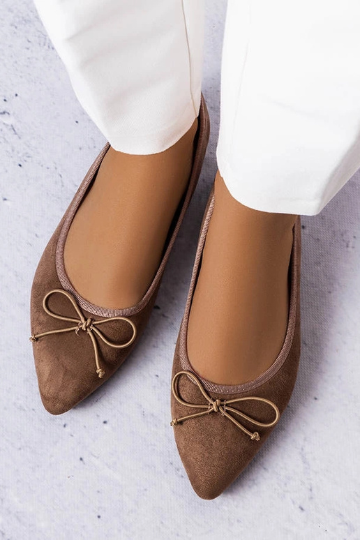 Bailarinas marrones con punta... Bailarinas marrones con punta...