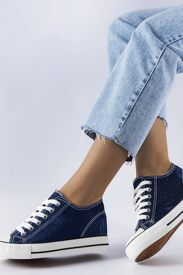 Zapatillas de cuña con...