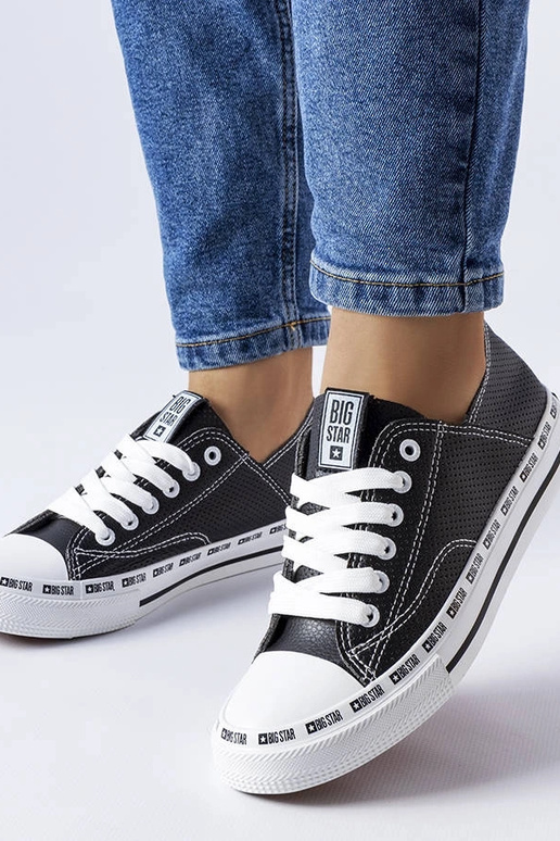 Zapatillas negras caladas Big Star...