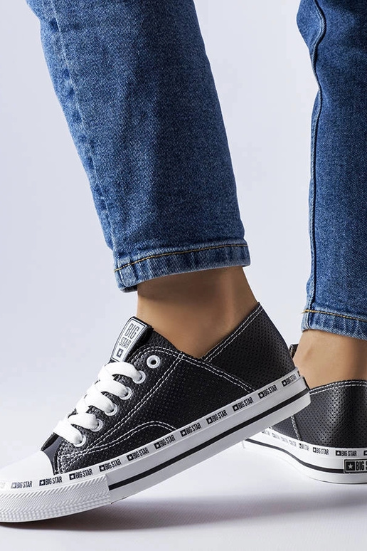 Zapatillas negras caladas Big Star...