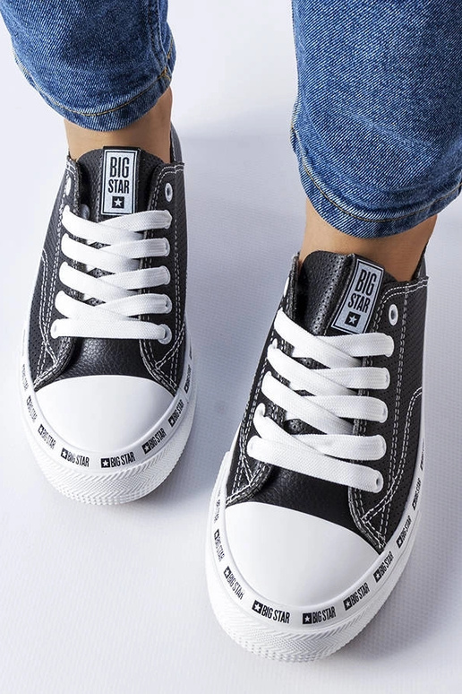 Zapatillas negras caladas Big Star...