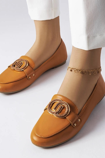 Mocasines marrones de mujer Eleena