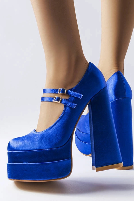 Zapatos de tacón alto azules Gabriel