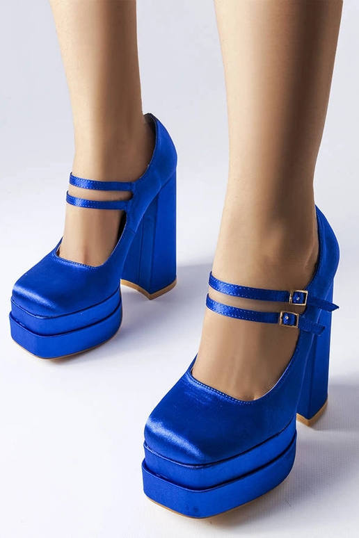 Zapatos de tacón alto azules Gabriel