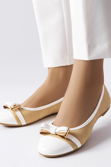 Zapatos blanco-beige con... 2